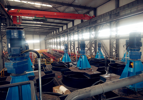 China Minmetals Flotation Machine and Mixing Tank Project
